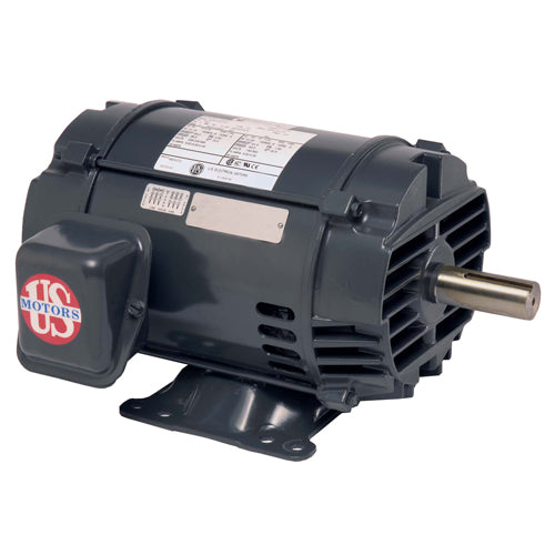 U32P2DFC US Motor General Purpose Motor (1.5 HP, TEFC, ODP, 1755 RPM, 3 Phase, 56C Frame))