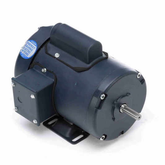 102013.00 Leeson General Purpose Motor  (C4C11FB3, 1/6 HP, 48 Frame, 1140RPM, 115/208-230V, TEFC) - KG Power Systems