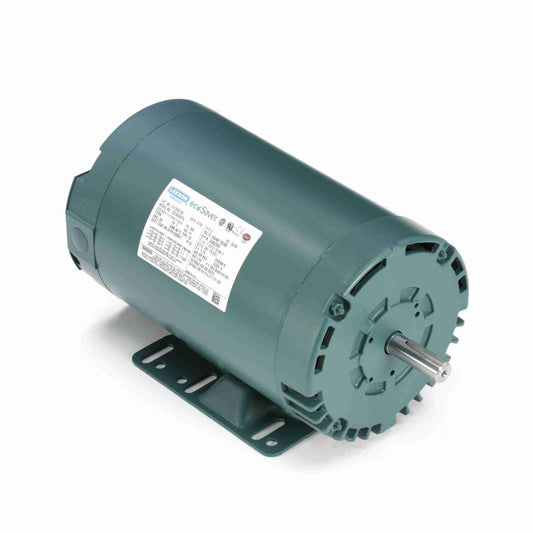 113293.00 Leeson General Purpose Motor  (C6T34DB17, 3 HP, 56H Frame, 3450RPM, 208-230/460V, DP) - KG Power Systems