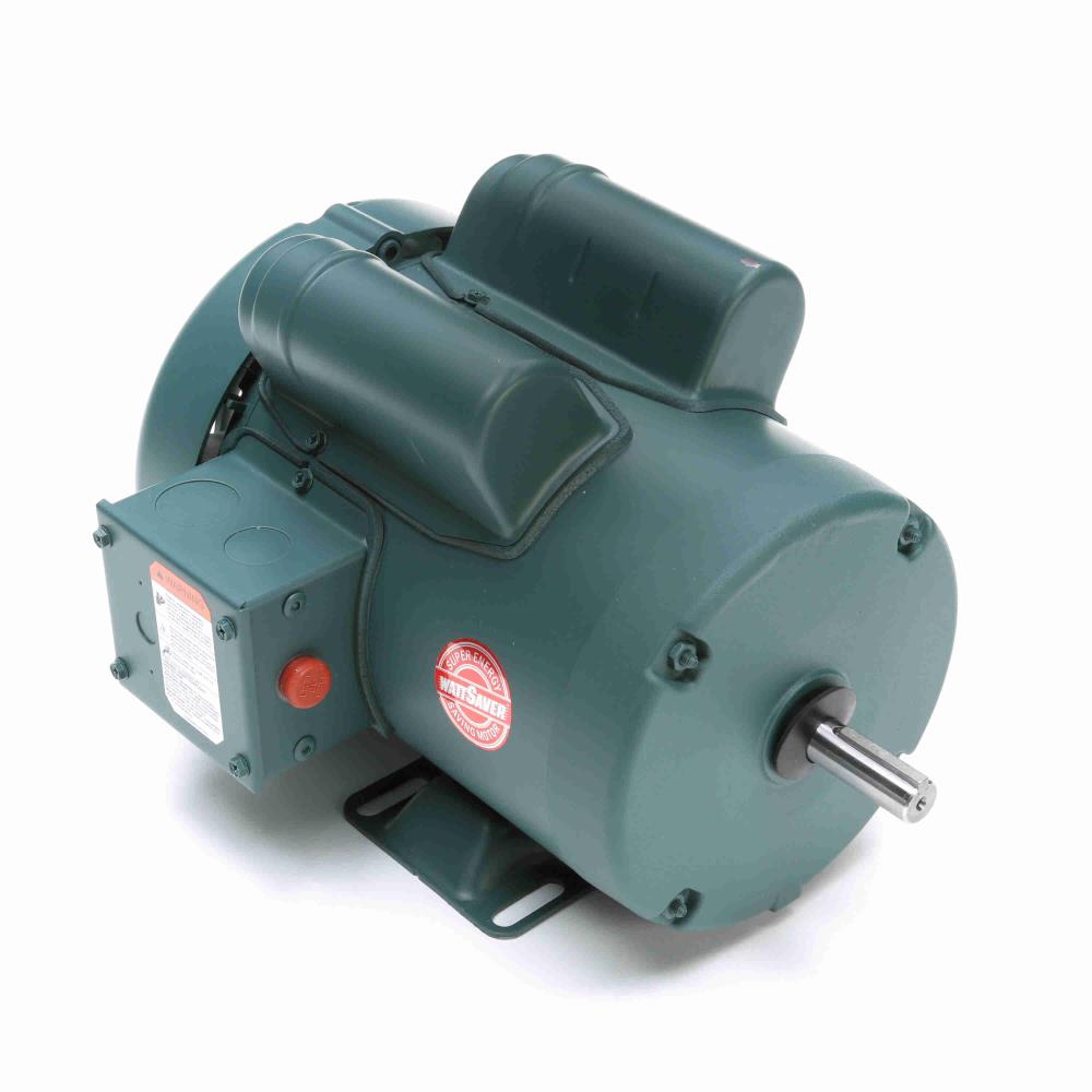 113768.00 Leeson General Purpose Motor  (M6K17FB36, 1 HP, 56 Frame, 1725RPM, 115/208-230V, TEFC) - KG Power Systems