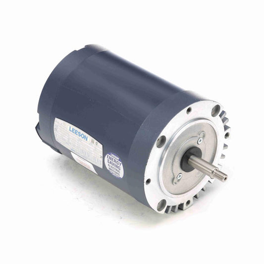 113891.00 Leeson Jet Pump Motor  (C6T34DC64 , 1.5 HP, 56 Frame, 3450RPM, 208-230/460V, ODP) - KG Power Systems