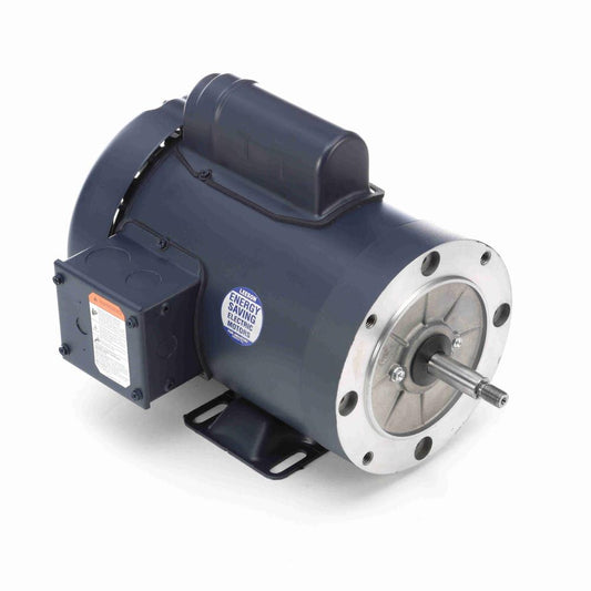 113638.00 Leeson Jet Pump Motor  (A6C34FK50, 3/4 HP, 56 Frame, 3450RPM, 115/208-230V, TEFC)