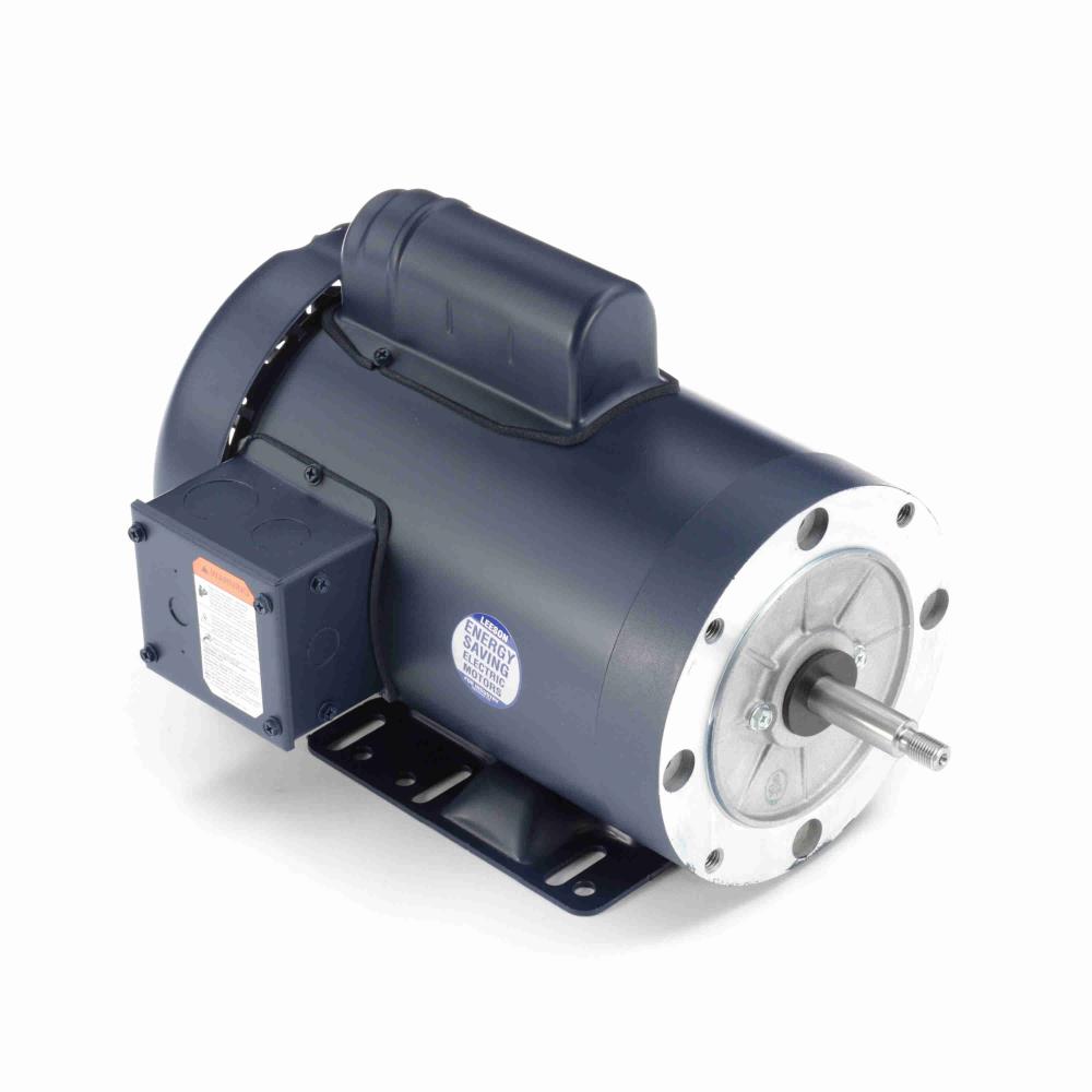 113959.00 Leeson Jet Pump Motor  (U6C34FK55, 2 HP, 56 Frame, 3450RPM, 115/208-230V, TEFC) - KG Power Systems