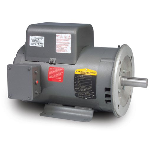 CL1410TM Baldor General Purpose Single Phase Motor (5 HP, 1800 RPM, C-Face, ODP Enclosure, 1 Phase, 184TC Frame) - KG Power Systems