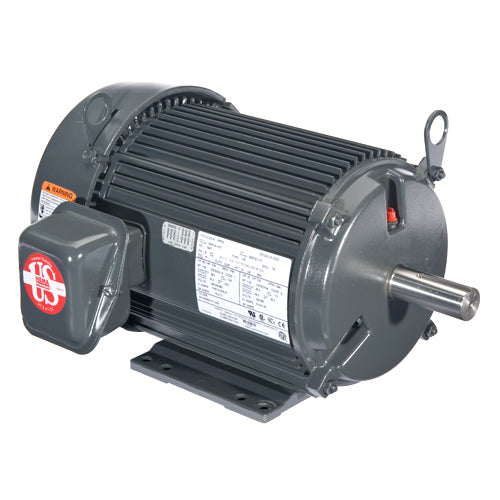 U20P2D Nidec U.S. Motors General Purpose Motor (20 HP, 256T Frame, 208-230/460 Volt, Three Phase, 1800 RPM, F1 Mount, Horizontal Foot Mounted) - KG Power Systems