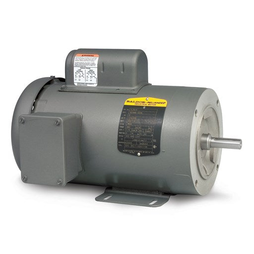 CL3510 Baldor Single Phase C-Face Motor, TEFC, 56C Frame (1 HP, 1800 RPM)