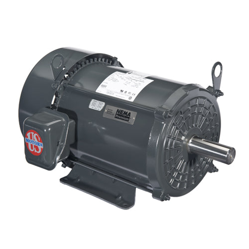U2P1G Nidec U.S. Motors General Purpose Motor (2 HP, 145T Frame, 575 Volt, Three Phase, 3500 RPM, TEFC Enclosure, Footed) - KG Power Systems