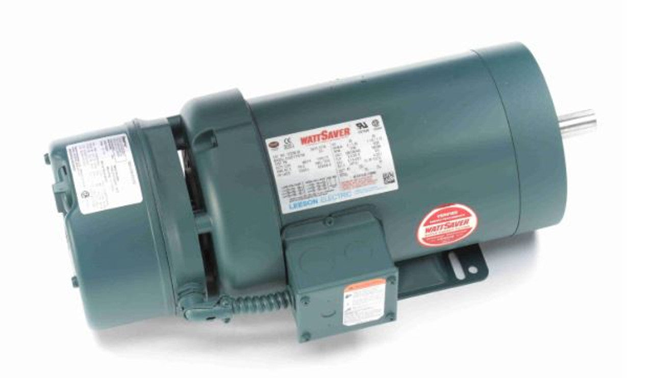 122250.00 Leeson Brakemotor (2 HP, 1800 RPM, 145TC Frame, TEFC, C-Face, (Rigid Base) 208-230/460V)