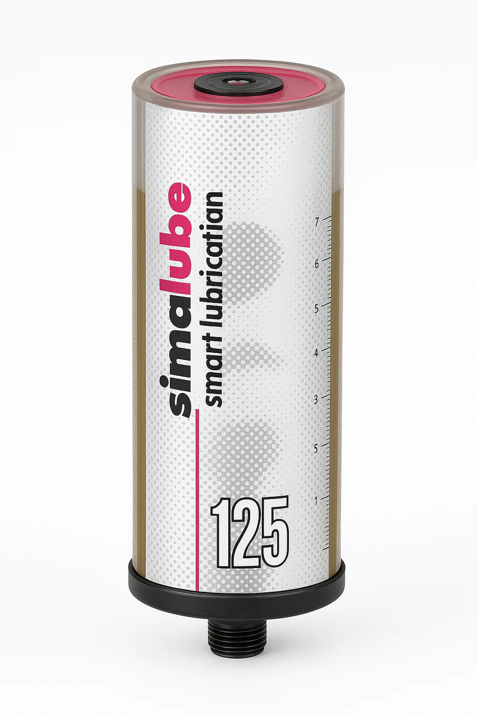 SL02-125 Simatec Simalube 125 ml capacity, with multipurpose grease with MoS2 (moly) - KG Power Systems