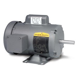 L3504M Baldor General Purpose Single Phase Motor (1/2 HP, 115/230 Volt, 1 Phase, 60 Hz, 1800 RPM, TEFC Enclosure, 56 Frame, Cap Start/ Induction Run, Automatic Thermal Overload)