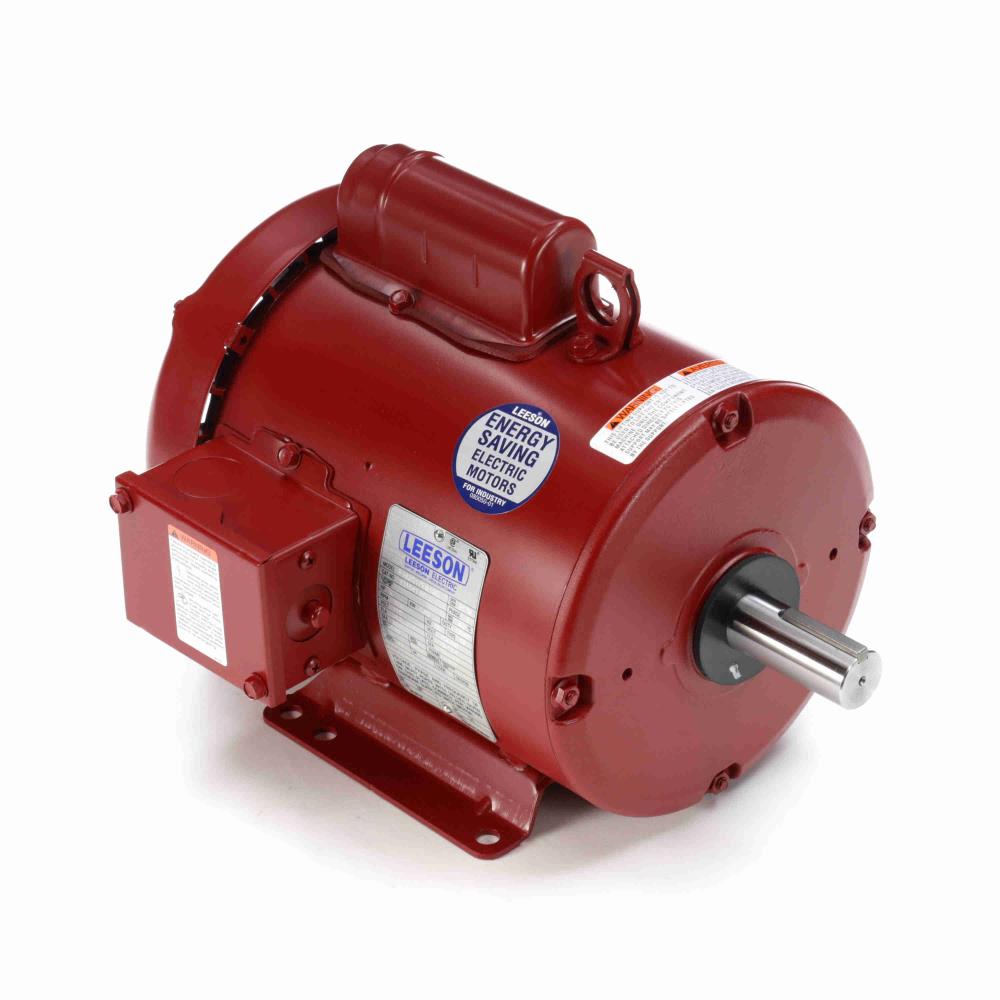 131541.00 Leeson High Torque Motor (P182C17FB12, 2 HP, 182 Frame, 1740RPM, 115/208-230V, TEFC)