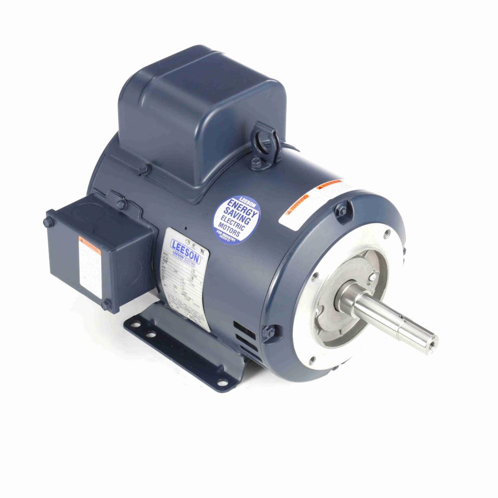 131641.00 Leeson Jet Pump Motor (C184K34DK3 , 5 HP, 184 Frame, 3500RPM, 208-230V, DP) - KG Power Systems