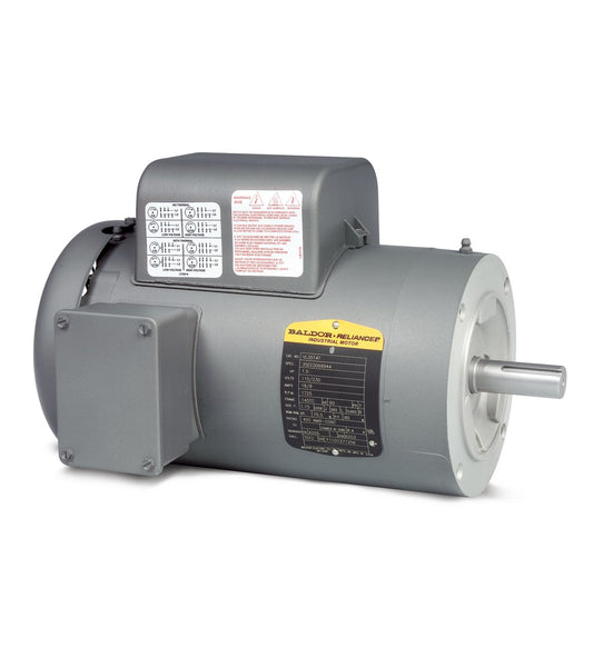 VL3514 Baldor General Purpose C-Face Motor (1-1/2 HP, 1 Phase, 1800 RPM, TEFC Enclosure, 56C Frame, 115/230 Volt, Footless)