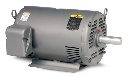 M1222T Baldor Definite Purpose Motor (2/.89 HP, 1800/1200 RPM, 3 Phase, 182T Frame, ODP Enclosure, 460 Volt, Foot Mount) - KG Power Systems
