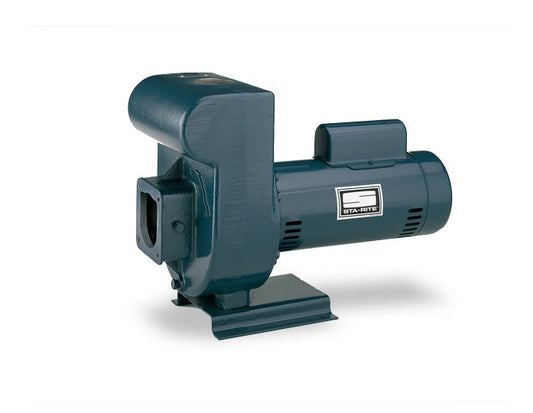 DMJ-172 Pentair Sta-Rite D Series Self Priming Centrifugal Pump (5 HP, 1 Phase, 230 Voltage, 3" Pump Discharge, Medium Head)