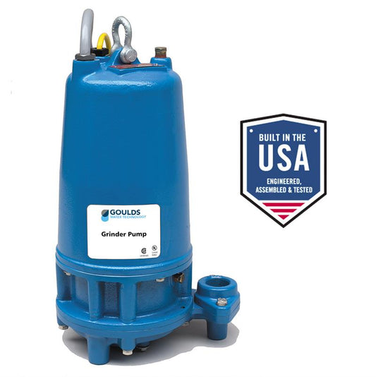 Goulds Pumps 1GD51G2AA Submersible Grinder Pump (2 HP, 200 VOLTS, 3 PHASE)