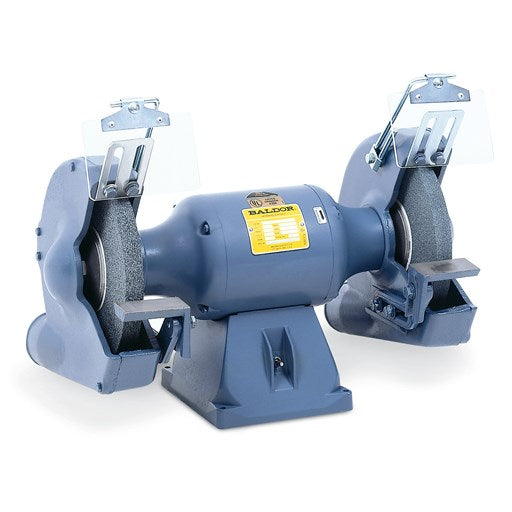 1021W ABB Baldor 10 inch Bench Grinder (1.5 HP, 3 Phase, 208-230/460 Volt, TENV Enclosure, Steel Material, 4 Pole, 0.875 IN Shaft Diameter, 1800 RPM, 60 Hz, Rigid Base)