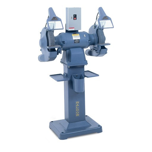1216W ABB Baldor 12 inch Industrial Bench Grinder (3 HP, 3 Phase, 208-230/460 Volt, TENV Enclosure, Steel Frame, 60/50 Hz, 4 Pole, 1.250" Shaft Diameter, 1800/1500 RPM)