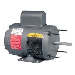PSC3416A  Baldor Single Phase Direct Drive Fan (HVAC) Motor, TEAO, 48Z Frame, Foot Mounted (1/3 HP, 1800 RPM) - KG Power Systems