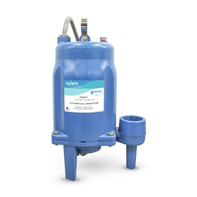 Goulds Pumps AGS0511 Axial Grinder Pump (0.5 HP, 1 Phase, 115 Volts, Manual Operation)