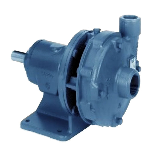 F1AI20 Goulds 3742 Series Centrifugal Frame Mounted Pump (2 HP, Iron Construction, 5-3/8" Impeller Diameter, 1.25" Suction , 1" Discharge)