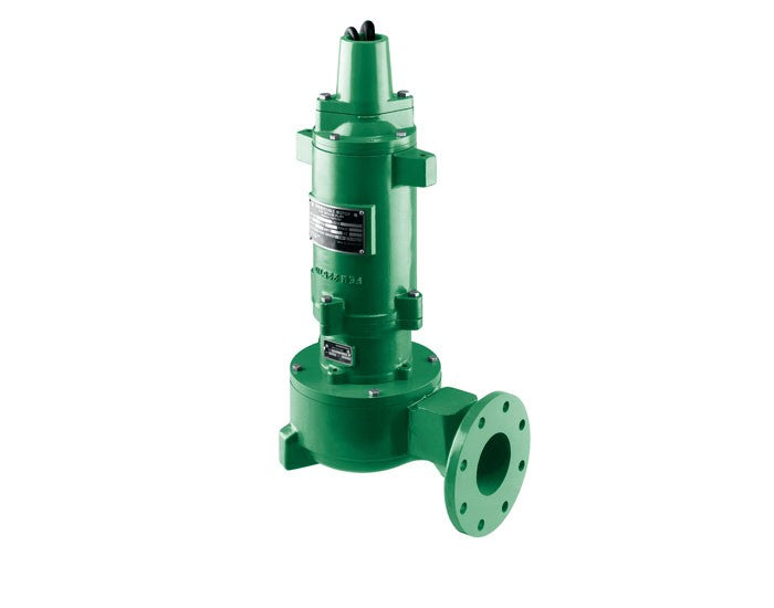 3VX20M4-03 Myers 4" Solids Handling X-Proof Submersible Wastewater Pump (2 HP, 200 Volt, 3 Phase, 1750 RPM, 3" Discharge, 35' Cable)