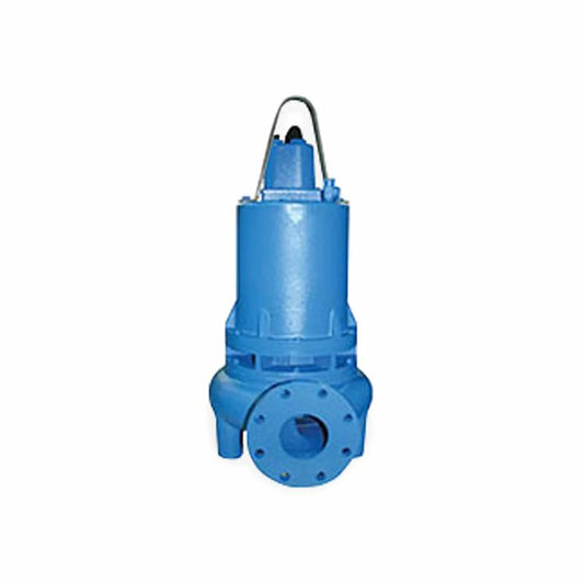 084647 Crane Barnes 4SE-HL Series Sewage Pump (4SE15044HL Model, 15 HP, 460 Volt, 3 Phase, 4" Flanged Horizontal Discharge, 800 GPM Max, 90' Max Head, 40' Cord, Manual, Double Seal)