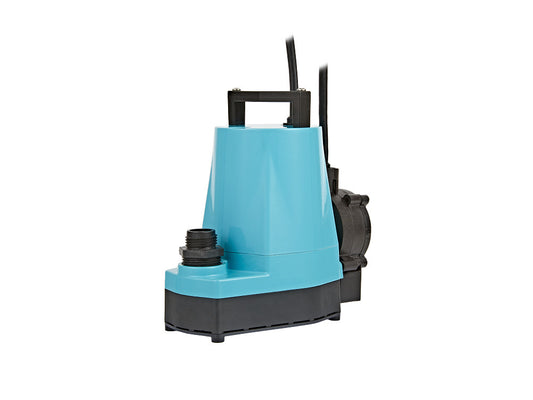 505721 Little Giant 5 Series Utility Pump (5-MSP Model, 1/6 HP, 127 Volt, Manual, 18' Cord)