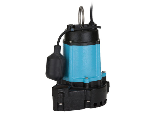 510852 Little Giant Sump Pump (10EC-CIA-RF Model, 1/2 HP, 115 Volts, Cast Iron, Piggyback Mechanical Float Switch, 60 Hz, 15.6 PSI, 10EC Series) - KG Power Systems