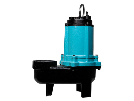 511436 Little Giant 10SC Series Cast Iron Sewage Pump (10SC-CIM Model, 1/2 HP, 60 Hz, 230 Volt, Single Phase, 5.5 Full Load Amps, Manual Switch Type, 130 Max GPM, 2" Max Solids, 3" Discharge, 20' Cord)