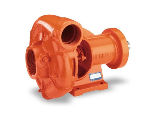 B80303 Berkeley Heavy Duty Water Truck Pump (B3ZRM Series, 3" NPT Discharge, 4" NPT Suction, Cast Iron Impeller, Packing Type, Counter Clock Wise Rotation, 9" Impeller)