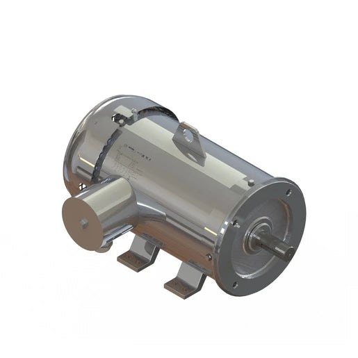 00318ET3ESS182TC-S WEG Motor (3 HP, 1800 RPM, 182TC Frame, 3 Phase, TEFC, Foot Mount)