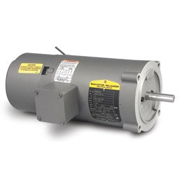 VBM3542-5 Three Phase Baldor C-Face Brake Motor, 56C Frame, TEFC (3/4 HP, 1800 RPM)