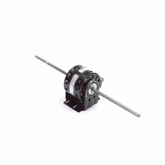 7DB6408 Century Fan Coil / Air Conditioner Motor (1/10 HP, 42Y Frame, OAO Enclosure, Single Phase, 277 Volt, CCWLE Rotation, Rolled Steel Construction, Resilient Base)