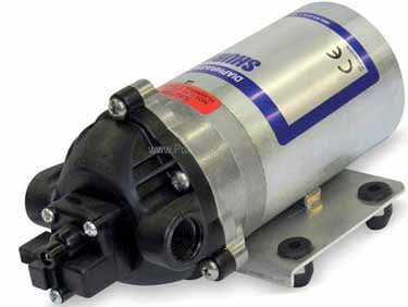 8000-643-938 Hypro-Shurflo Diaphragm Pump with Automatic Switch (12 Volt DC,  3/8 Inch Port, Buna-N Impeller)