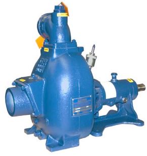 83B2-B Gorman Rupp Self-Priming Centrifugal Pump (3" Suction, 3" Discharge, .81" Max Solids, Cast Iron Casing, Double Grease Seal, NPT Flange, Basic Drive, Motor not included)