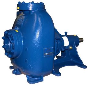 84A2-B Gorman Rupp 80 Series Self-Priming Pump (4" Suction, 4" Discharge, 1.13" Max Solids, Cast Iron Casing, NPT Flange, Motor not included)