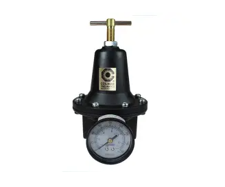 8803G-CS - COILHOSE - Heavy Duty Series Regulator, 3/8", Gauge, Clamshell