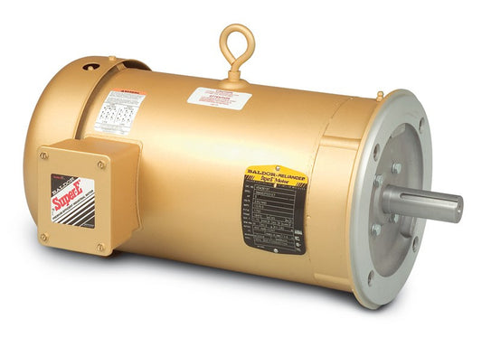 VEM3557T Baldor General Purpose C-Face Motor (1-1/2 HP, 1200 RPM, 3 Phase, 145TC Frame, TEFC Enclosure, 230/460 Voltage, Footless)