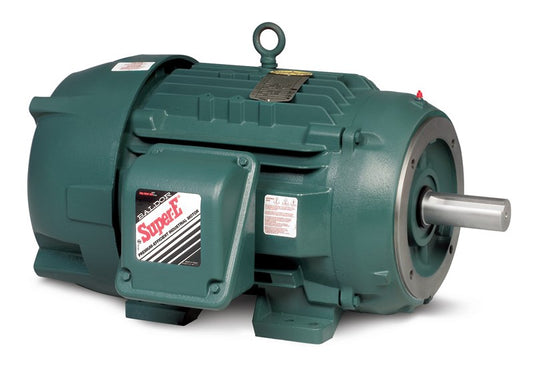 CECP3665T Baldor Cast Iron Severe Duty Motor (5 HP, 208-230/460 Volt, 1750 RPM, Three Phase, 60 Hertz, 184TC Frame, TEFC Enclosure, F1) - KG Power Systems