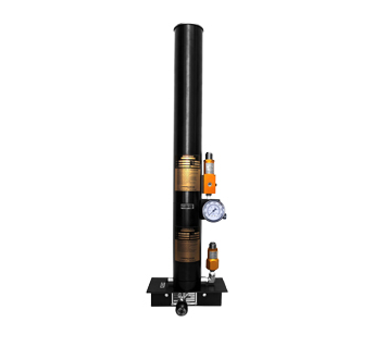 AF-991-123-E - Lawrence Factor Premium Combo Appliance Cartridge (6000 PSI, 3 lb, 10" W x 41.5" H x 4" D, Aluminum with Black Hard Anodized, SCFM Rating: 30, 25000 CF)