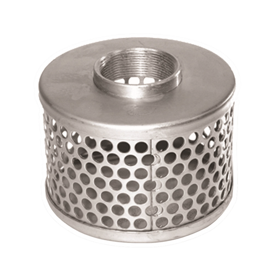 C230-SS AMT 2" Stainless Steel Suction Strainer with 3/8" openings