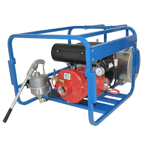 AMT Pumps 25FP13HR, 2-1/2" Engine Driven Fire Pump (13 HP, Honda GX390, Electric Start, 2.5 Hr Run Time, 1.6 Gal Tank, Oil Alert)