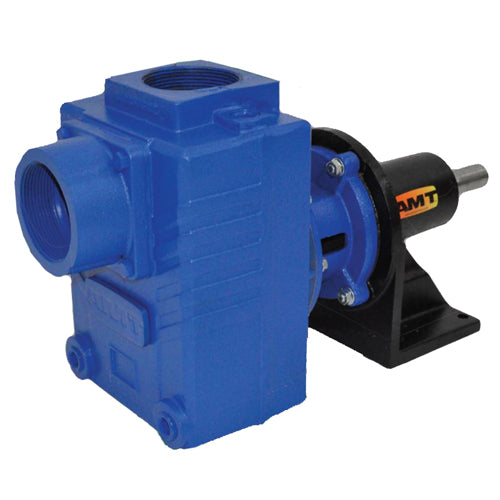 3391-99 AMT 3" Self-Priming Solids Handling Pedestal Drive Pump (7 HP, Buna-N Seal, 1/4" x 1-1/4" Key, 3" Suction and Discharge)