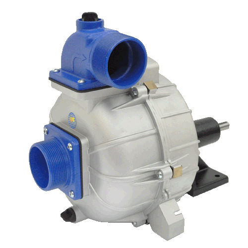 AMT Pumps 2S5XP, 2" Trash Pedestal Drive Pump (5 HP Required, 2" Suction and Discharge, Viton Seal)