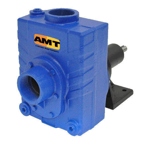 AMT Pumps 2760-99, 2" Cast Iron Centrifugal Pedestal Pump (2" NPT Suction and Discharge, 3/16" x 1-7/8" Keyway, 1.1" Impeller Length, 120 GPM)