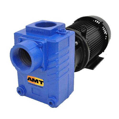 AMT Pumps 2874-95, 3" Self-Priming Centrifugal Pump (3 HP, 208-230/460V, 3 Phase, 3" Suction, 3" Discharge)