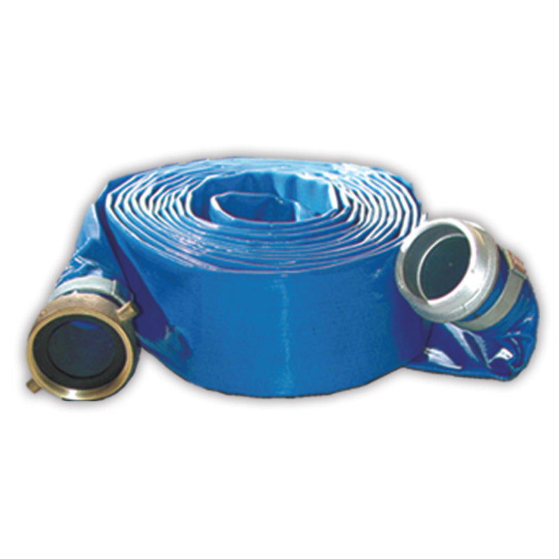 C375-90 AMT 50 Ft. PVC Water Discharge Hose (4" Size, 50 ft. Length) - KG Power Systems