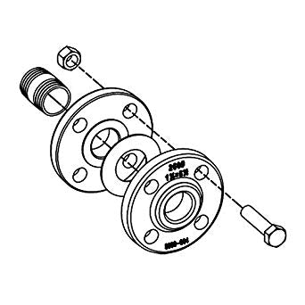 C590-90 AMT Pumps Repair Parts Flange Kit for MSV1 & MSV3 Multistage Pumps