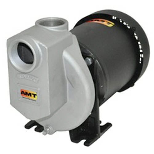 AMT Pumps 3891-98, 1-1/2" SS Self-Priming Chemical Pump (1-1/2 HP, 115/230V, TEFC, 1 Phase, Viton Seal)